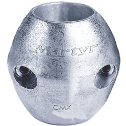 Picture of Martyr Anodes CMX05 1-1/4" Shaft Anode Zinc Streamlined with Allen Screw