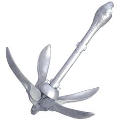 Picture of SeaSense 50074555 Grappling Anchor 5 lb Galvanized Folding
