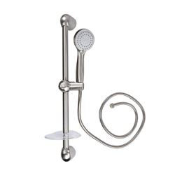 Picture of Empire Brass Company SLDBR-2MTL-BN-A 21" RV Shower Slide Bar Brushed Nickel