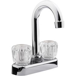 Picture of Dura Faucet DFPB150ACP RV Bar Faucet with Crystal Handles Chrome