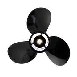 Picture of Quicksilver QA1941R Black Diamond Bravo Two Propeller 18.25" x 19" Left Hand