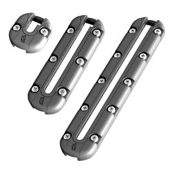 Picture of RAILBLAZA 01-4122-11 Expandable Low Profile Kayak Track Mount for Applications on Kayaks, Boats, ATVs and More