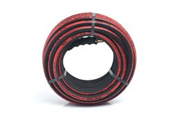 Picture of Dino-Hide WLEPRO3850 Rubber Air Hose Assembly 3/8" x 50' 300 PSI