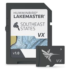 Picture of Humminbird 601008-1 LakeMaster Southeast States V1 GPS Map Card with VX Technology