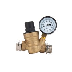 Picture of Camco 40058 Adjustable Water Pressure Regulator with Brass Lead-Free Construction