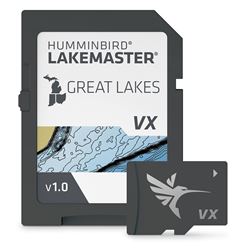 Picture of Humminbird 601002-1 LakeMaster Great Lakes V1 Map Card with VX Technology