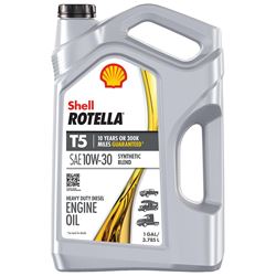 Picture of Shell Oil 550045130 Shell Rotella® T5 Synthetic Blend Diesel Engine Oil