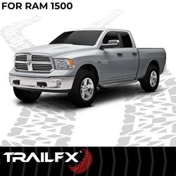 Picture of TrailFX AL6010B A6 Aluminum Running Boards for RAM 1500 Quad Cab
