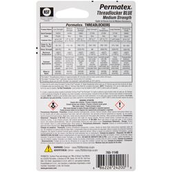 Picture of Permatex 24005 Medium Strength Threadlocker Blue Gel 5g