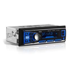 Picture of Boss Audio Systems 611UAB Single Din Mechless Car Stereo with Bluetooth USB AM/FM