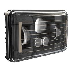 Picture of J.W. Speaker 0552251 Model 8800 Evolution 2 LED Headlight 4x6 Low Beam Black