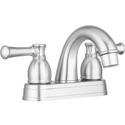 Picture of Dura Faucet DFPL620LSN Designer Arc Spout RV Lavatory Faucet Satin Nickel