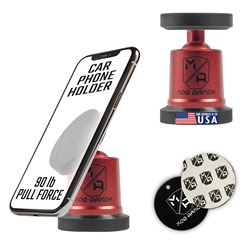 Picture of MOB Armor MOBN-MX-RD MobNetic Maxx Magnetic Phone Mount - Red