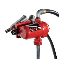 Picture of Fill-Rite FR8 12V Fuel Transfer Pump 8 GPM with Hose and Nozzle
