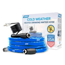 Picture of Camco 22910 Heated Drinking Water Hose 12 Feet 5/8 Inch -20°F Rated