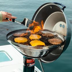 Picture of Magma A10-215 Marine Kettle Gas Grill Stainless Steel