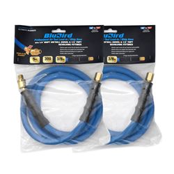 Picture of BluBird BBSR3805-2pk Rubber Air Hose Whip Snubber 3/8" x 5' 300 PSI EPDM 2-Pack