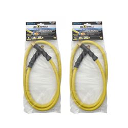 Picture of OilShield OSSR3805-2pk Rubber Air Hose Assembly 3/8" x 5' 300 PSI 2-Pack