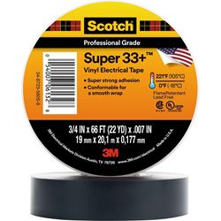Picture of 3M 7000058432 Scotch Super 33+ Vinyl Electrical Tape 3/4 Inch x 20 Feet