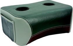 Picture of Springfield Marine 1040236-02 Pro Casting Station Fishing Seat Med-Gray/Light Gray/Burgundy