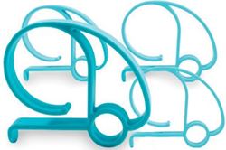 Picture of Camco 44004 Tablecloth Clamps Light Blue 4 Pack