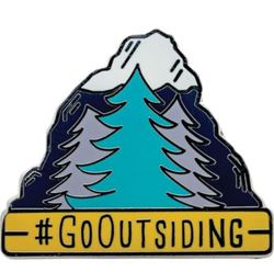 Picture of Camco 53262 Go Outsiding Trees Enamel Pin
