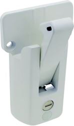 Picture of Fasteners Unlimited BL-65611-9009-1PK Command Electronics BL6561190091PK Global Cargo Door Bar Lock, White