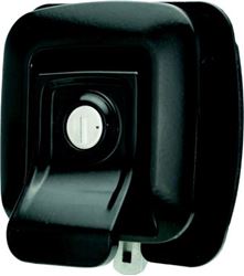 Picture of Fasteners Unlimited BLL-30301-2006-1PK Command Electronics BLL3030120061PK Global Compartment Door Lock, Mini, Fits a 2.8" Wide x 2.5" Tall Door Cutout