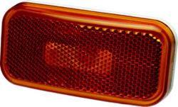 Picture of Fasteners Unlimited CMD00359 Creative Products Group CMD00359 Command® Modern 12V Clearance Light,Light w/ Amber Lens (K-58), Size: 3-7/8" x 1-7/8" x 1-3/4"
