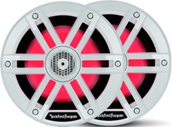Picture of Rockford Fosgate M1-8 Color Optix 8" Marine 2-Way LED Speakers White