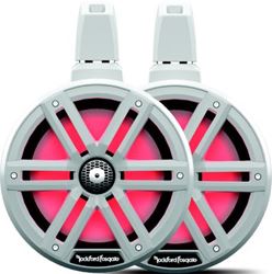 Picture of Yara North America M2WL-8 Rockford Fosgate 8" Marine Wake Tower Speakers with RGB LED