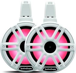 Picture of Yara North America M2WL-8H Rockford Fosgate 8" Marine Wake Tower Speakers with Color Optix LED