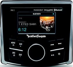 Picture of Rockford Fosgate PMX-3 Compact Digital Media Receiver Marine Motorsports 2.7" Display
