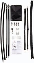 Picture of Lewmar 2021013744 SureShade Power Bimini Extension 92"W x 91"L Black