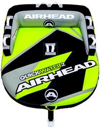 Picture of Airhead Sports Group AHT50187YBK Quick Water Towable Tube Yellow/Black 1-2 Riders