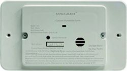 Picture of MTI Industries 62542WTTR 12V Carbon Monoxide Alarm White Flush Mount RV