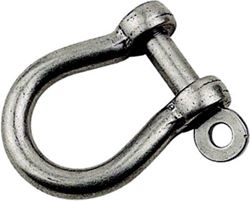 Picture of Sea-Dog Line 147210 Seadog 147210 Stainless Steel Bow Shackle, 3/8" Pin