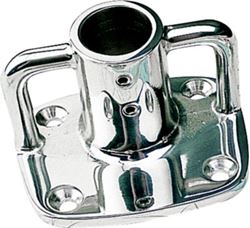 Picture of Sea-Dog Line 270540-1 Sea-Dog 270540 Lifeline Fitting, 4° Rect. Base, 1"