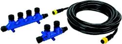 Picture of Sea-Dog Line 820047-1 Sea-Dog 8200471 Nmea 2000 Marine Connectors, Cables & Accessories, Drop Cable, 5m (16") , Weight= .75 , 5 ea.