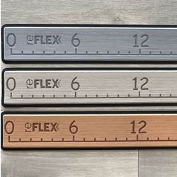 Picture of Syntec Industries RULER-GRBL-PS Syntec RULERGRBLPS Foam Fishing Ruler, 36, Gray, w Adhesive