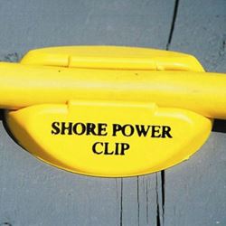 Picture of Dock Edge DE91205F Dock Edge DE91205F Shore Power Clip, for 50Amp Cord, Yellow