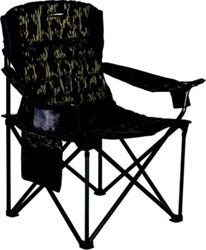 Picture of Lippert Components 2023053729 Campfire Deluxe Folding Chair Mossy Oak Bottomland Camo 500lb Capacity
