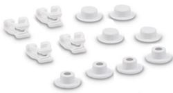 Picture of Dometic 3316450.9019 RV Refrigerator Wire Shelf Mounting Hardware Kit White