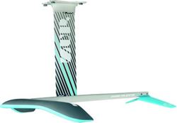 Picture of ZUP Watersports ZUP-75083 ZUP 75083 Foil Wing w/ 18" Mast for ZUP Board Silver/Blue