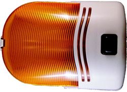Picture of Fasteners Unlimited CMD89319A Creative Products GroupCMD89319A   Amber Polycarbonate Lens,  Size: 5" x 4-7/16" x 1-5/16"