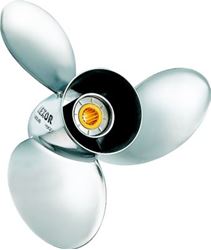 Picture of Solas 4571-153-19 Lexor Stainless Steel 3-Blade Propeller for Suzuki Outboards