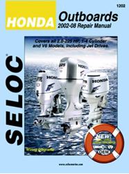 Picture of Seloc Publishing 18-01202 Seloc Marine Manual For Honda Outboards, All Engines