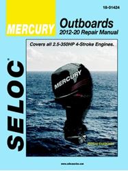 Picture of Seloc Publishing 18-01424 Seloc Marine Manual For Mercury, All 4-Stroke Engines 2.5-350 hp