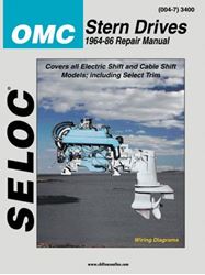 Picture of Seloc Publishing 18-03400 Seloc Marine Manual For OMC Stern Drive 1964-86