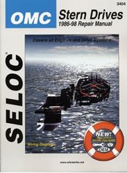 Picture of Seloc Publishing 18-03404 Marine Repair Manual OMC Cobra Stern Drive 1986-1998